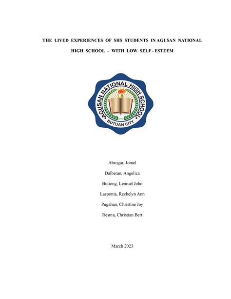 Agusan National High School Study Materials .